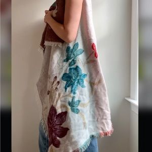 Marc New York Knit Blanket Sleeveless Cardigan/Vest